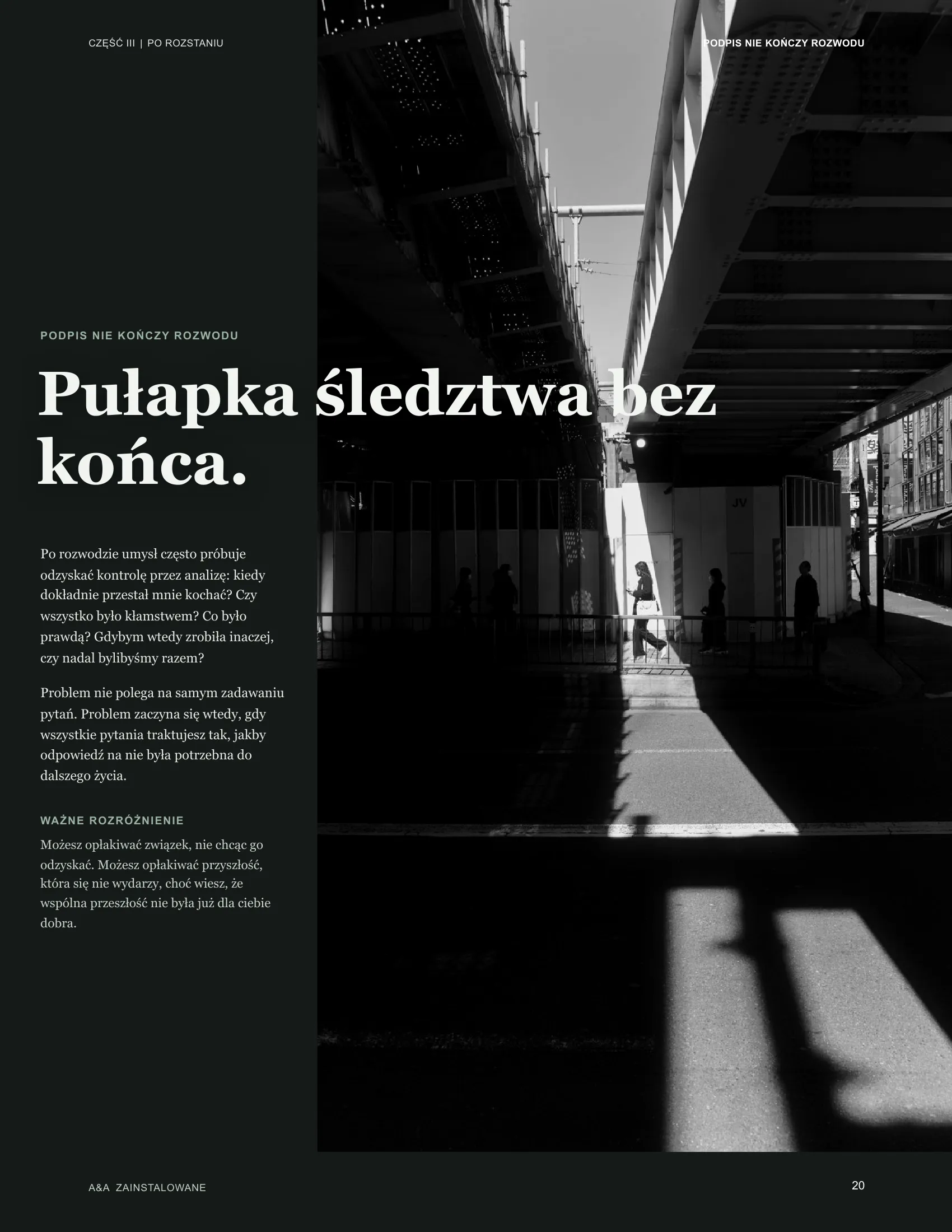 Pułapka śledztwa bez końca