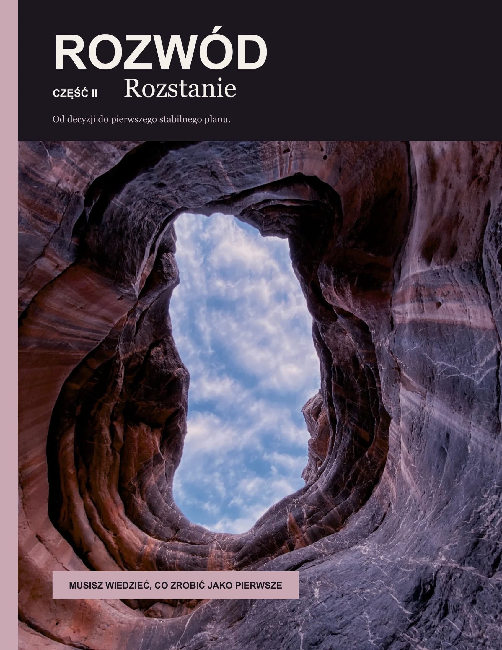 Okładka: Rozwód. Część II. Rozstanie